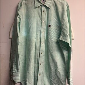 Southern Proper Mint Green Button Down Shirt